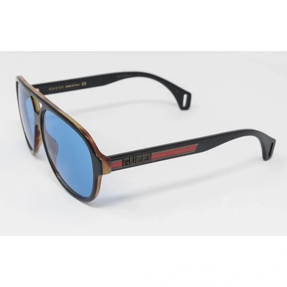 Gucci Sunglasses NEW Authentic Men’s Aviator Logo